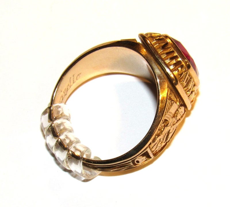 Captain O-Ring معدلات الخواتم السهلة - ضبط حجم خاتمك/سوارك بسرعة (تشمل 3 أحجام) - مقاسات خواتم سيليكون غير مرئية، معدلات للخواتم الفضفاضة للنساء والرجال - Image 4